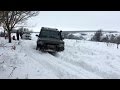 Land Rover Discovery, Chevy Tahoe, UAZ Patroit, Toyota Prado,  L200 & Jimmy in Deep Snow