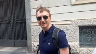 Delitto di Garlasco, Stasi al lavoro a Milano scherza coi cronisti: «Vi sono passato davanti e no... screenshot 1