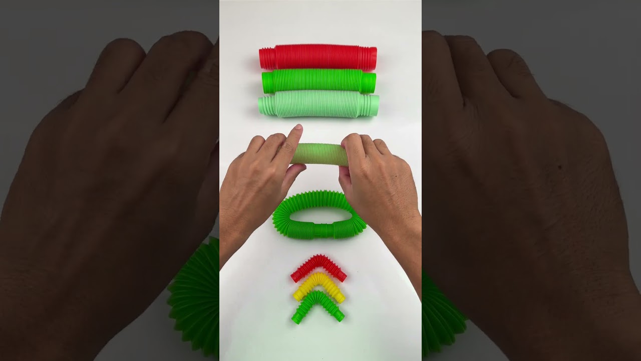 Creating ASMR Relaxing MINI POP-TUBE Sound #diy#satisfyingvideos #relaxing #oddasmr #poptubesounds