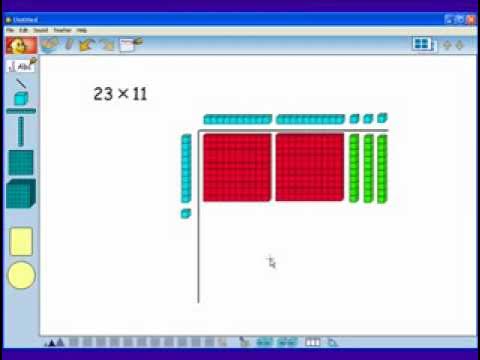 Area Models for Multiplication Partial Products