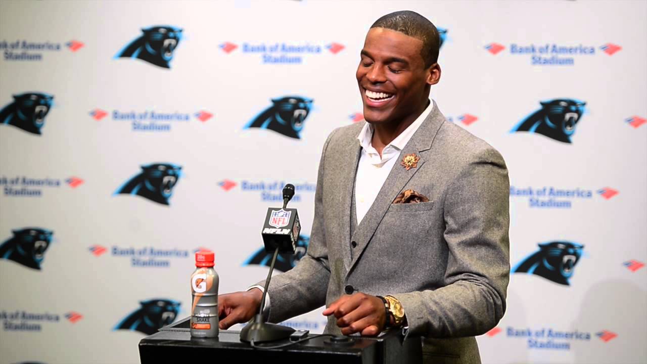 Cam Newton details his block on Chicago Bears Lance Briggs