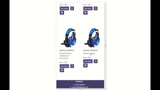ecommerce mob website project html, CSS , js , bootstrap , php,  MySQL