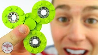 How To Build a Fidget Spinner from LEGO Bricks