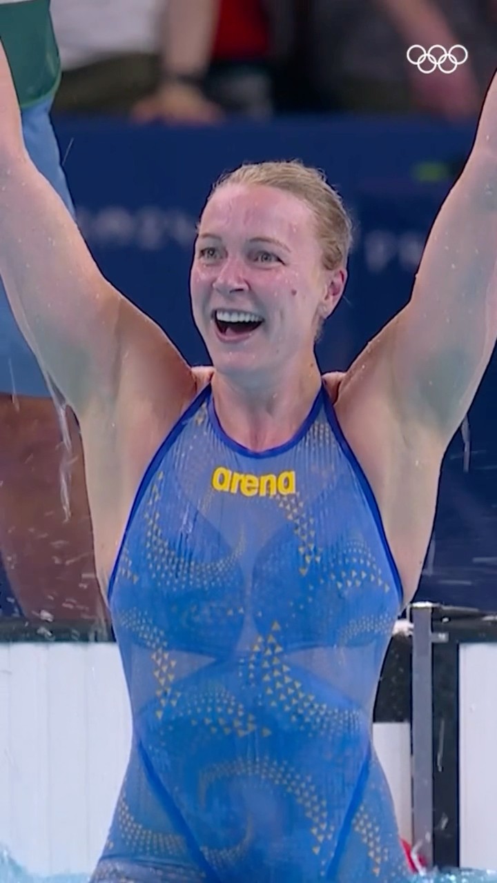 Sjöström's sprint to gold! ? #Paris2024