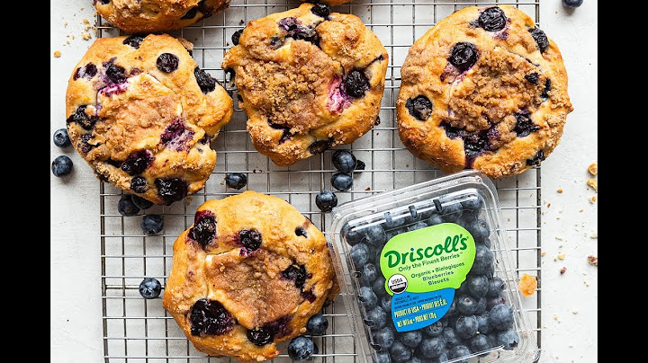 Driscoll's x FeedFeed Blueberry Muffin Tops