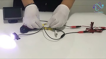 High-Definition 4.3-Inch Car LCD Monitor  - Ultimate Rear View -  Two-way input Display