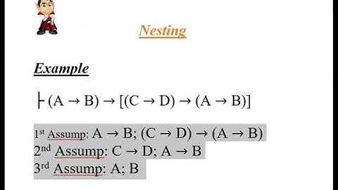 3.7b Propositional Syntax 7: Advanced Conditional Proof