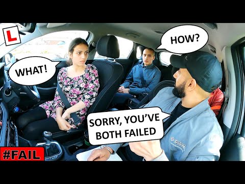 Video Brother & Sister BOTH FAIL Driving Test - youtube