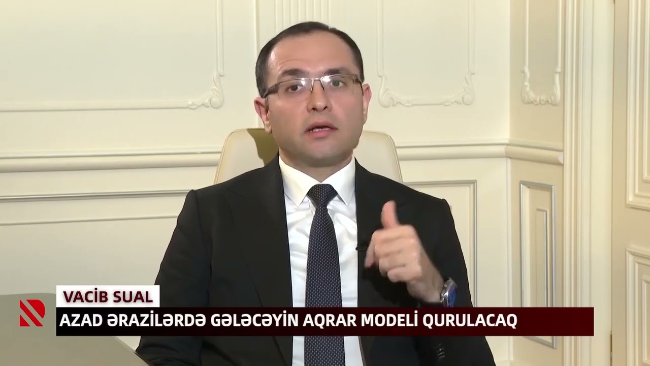 Kənd təsərrüfatı naziri Məcnun Məmmədov Real TV-nin “Vacib sual” proqramının qonağı olub - 2