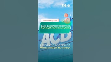 Đánh giá nhanh cổ phiếu ACB: Tăng Trưởng Bền Vững – Chất Lượng Tài Sản Vượt Trội! | FIG Invest