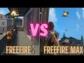 Freefire vs freefire max comparison gameplay  shadowsk gamerz freefire freefiremax gameplay