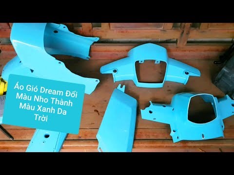 Sơn Lại Dàn Áo Dream Màu Nho Đổi Thành Màu Xanh Da Trời 2019 | Foci