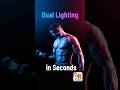How to add dual lighting in photoshop #shorts #photoshop #photoshopcafe #photoshoptraining
