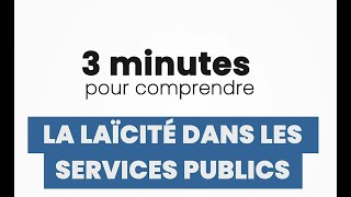 La laïcité dans les services publics