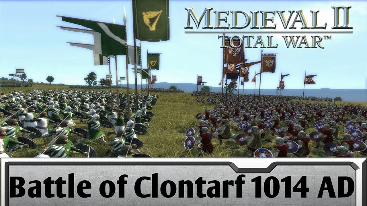 Medieval 2 Total War - Battle of Clontarf 1014 AD (Historical)