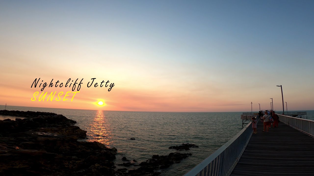 🌏 Darwin Australia - Nightcliff Jetty - Sunset - Northern Territory [2021] 4K