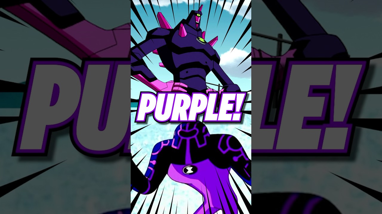 Ben 10 doesn’t have ENOUGH Purple Aliens! 