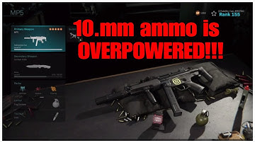 THE BEST MP5 (10.MM) CLASS SETUP! IN MODERN WARFARE SEARCH AND DESTROY