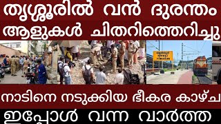Download Lagu തൃശ്ശൂരിൽ വൻ ദുരന്തം.. ആളുകൾ ചിതറി അലറി വിളിച്ച് ജനങ്ങൾ | Breakingnews | Keralapolice | MP3