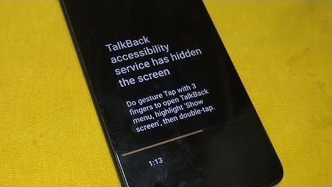 Do gesture tap with 3 fingers to open TalkBack menu | Fix Hidden TalkBack Accessibility on Samsung