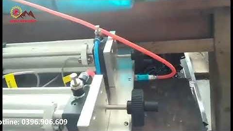 Máy chiết rót dịch sệt 2 vòi bán tự động QM G2WGD100