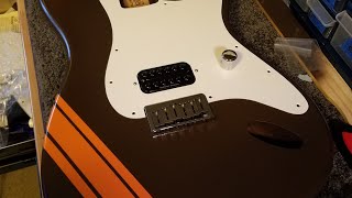 Tom Delonge Brown Strat Build Pt 2 Bridge And Ferrules