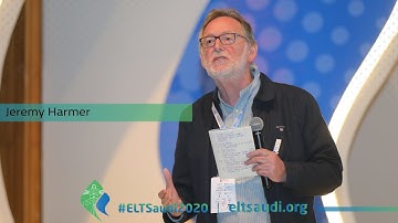 A brief interview with Jeremy Harmer - ELTSaudi2020
