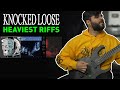 KNOCKED LOOSE Heaviest Guitar Riffs (7 String Guitar)