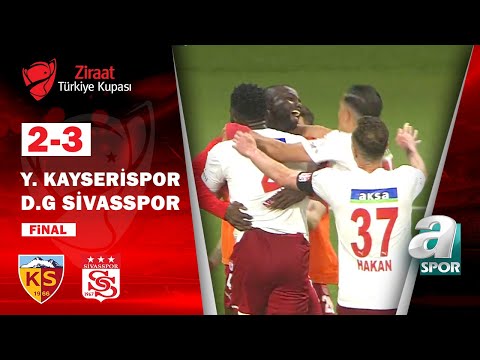 Kayserispor 2 - 3 Sivasspor MAÇ ÖZETİ (Ziraat Türkiye Kupası Final Maçı) / 26.05.2022