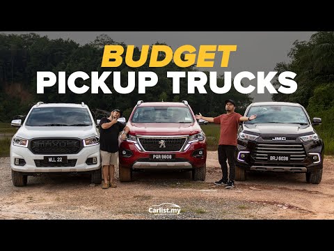 Maxus T60 vs JMC Vigus Pro vs Peugeot Landtrek - All value, all ready stock!