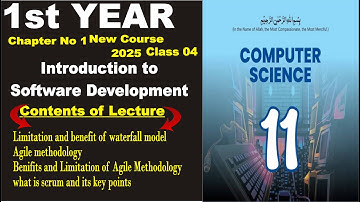 Lecture 4 | Unit 1 | 1st year computer new book | Agile Methodology | Scrum  @LearnwithJA