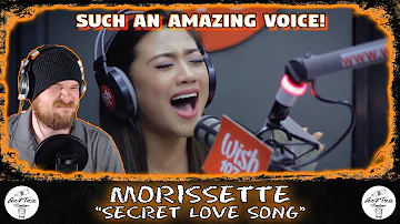 Morissette Amon 🇵🇭 - Secret Love Song (LIVE on Wish 107.5 Bus) | AMERICAN RAPPER REACTION!