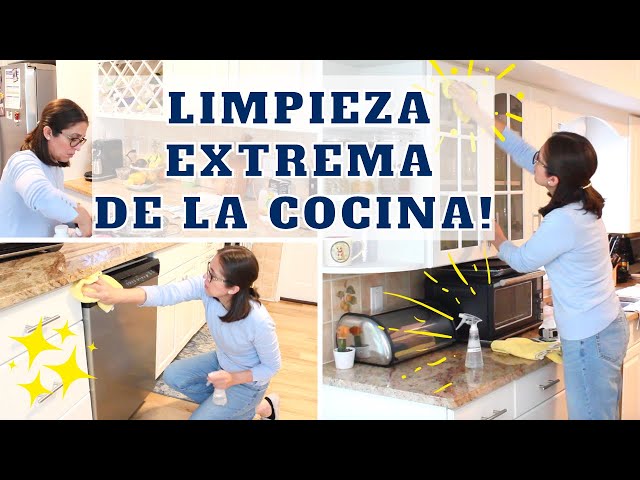 Mantén la cocina impecable con estos productos para limpiar