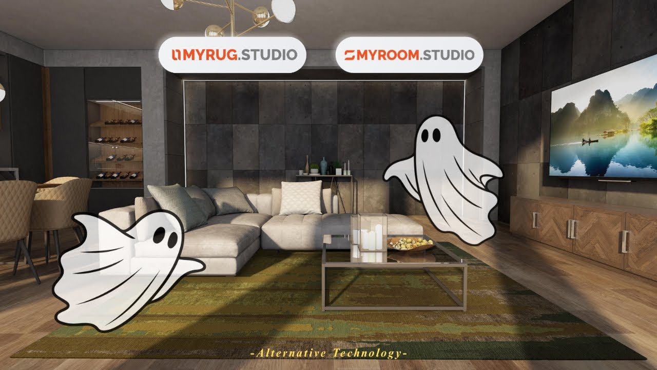 Trick or Treat with myrug.studio and myroom.studio!