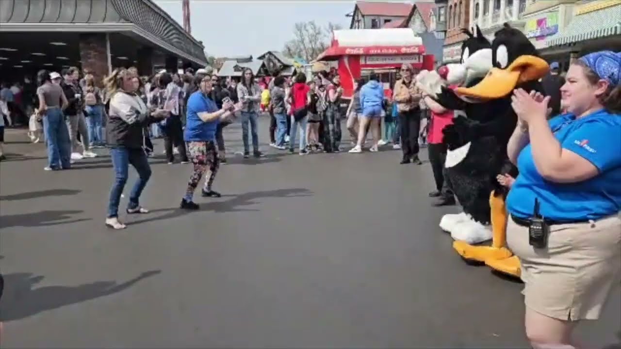 Six Flags New England's Looney Tunes Block Party (4/27/24; partial)