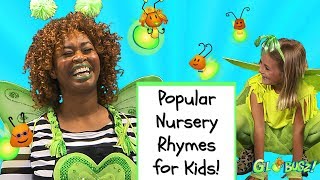 Popular Nursery Rhymes & Family Fun Song Video Compilation | GloZell and the GloBugz