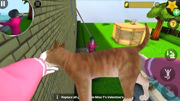 Scary Teacher 3D - New Levels Update New Chapter Miss T Cat Android Gameplay