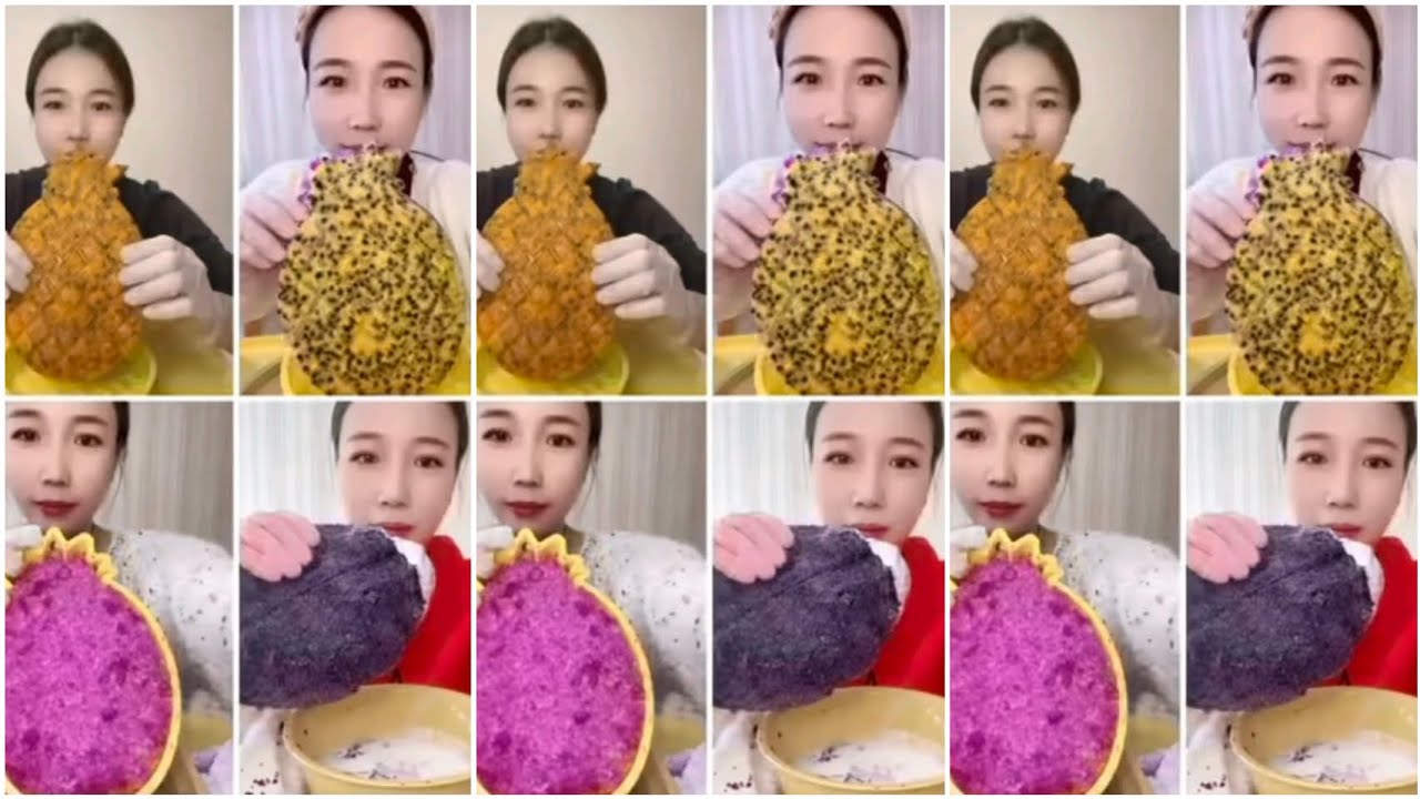 ||QIAN'S PINEAPPLE SHAPE ICE EATING ONLY BITES||
