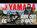 Yamaha r6 ride   out and about