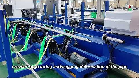 Automatic feeding laser pipe cutting machine GH-TA series, batch feeding and processing of tube