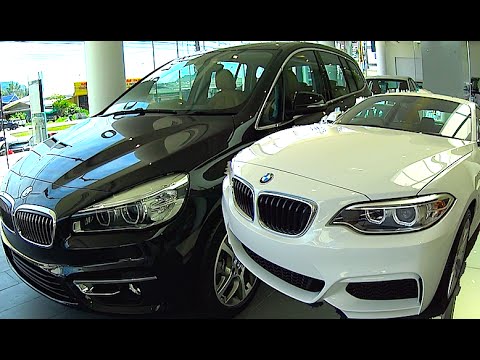 New BMW 2 series, SUV VS Sedan 2015, 2016 model 218 - YouTube