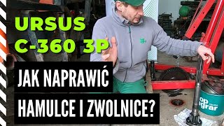 Naprawa hamulców i zwolnic w Ursusie C-360 3P. Jak to naprawić? Pogotowie warsztatowe TAP #6