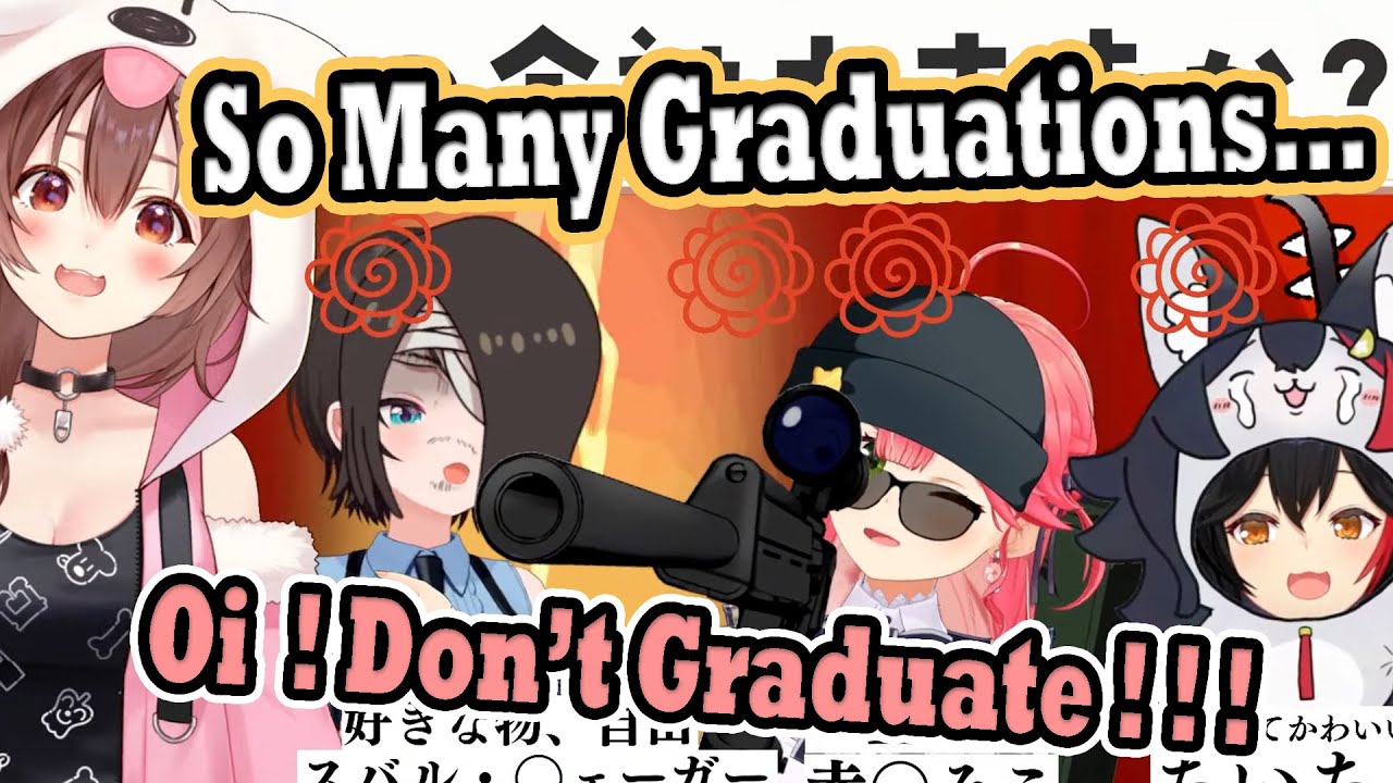 Miko, Subaru & Mio Thought Korone Going to Graduate After Hearing her Problem !  😱