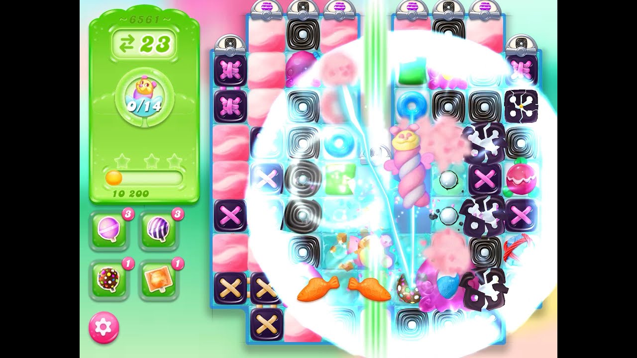 Candy Crush Jelly Saga 4K (Level 6561 - 6565)