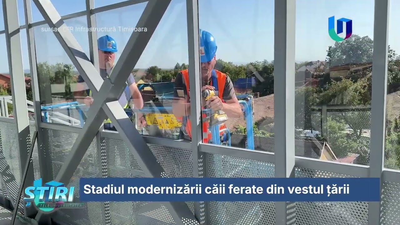 Stadiul modernizării căii ferate din vestul țării