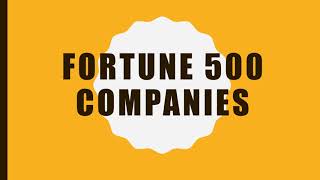 Fortune 500|Top Companies in United States