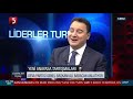 TV5'te Liderler Turu Programındayım.