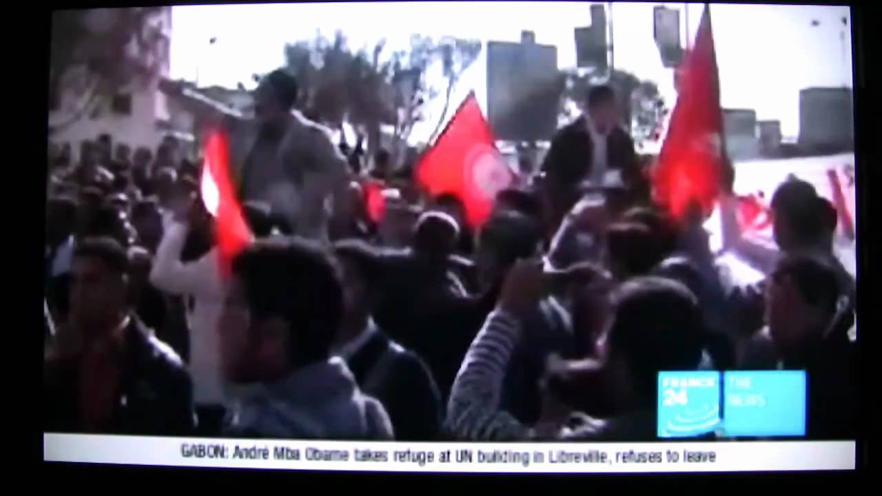 Eqyptian Protests Day 2 France24 Report