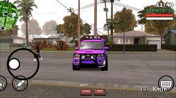 MODIFIED SCORPIO MOD FOR GTA SA ANDROID DFF ONLY|INDIAN CAR MOD FOR GTA SA ANDROID