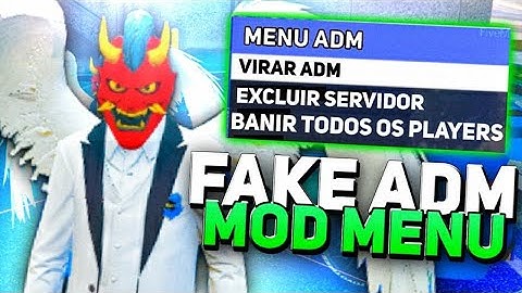FAKE ADM ACCUSING PLAYERS OF MOD MENU LOL